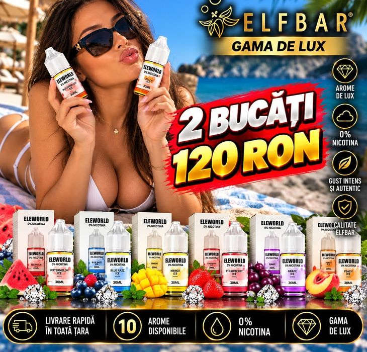 Pachet 2 lichide vape 30 ml
