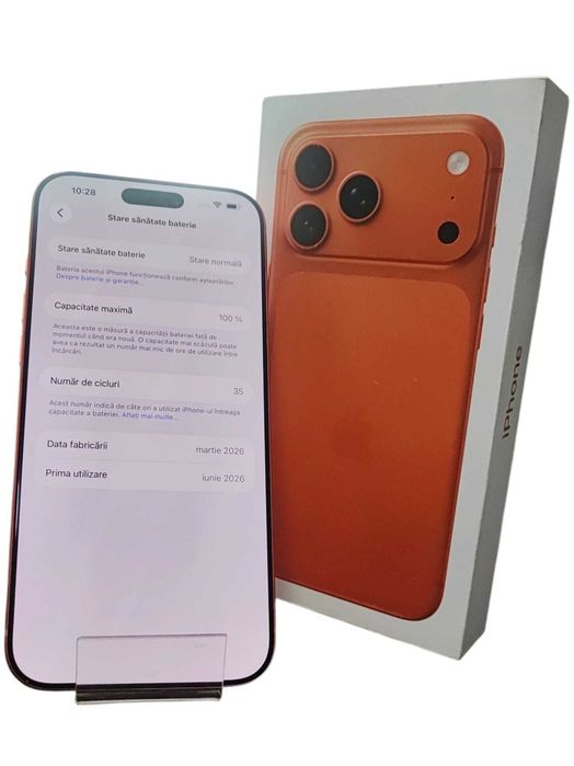 Iphone 17 Pro Max 256Gb Cosmic Orange / Amanet Cashbook Braila Halelor