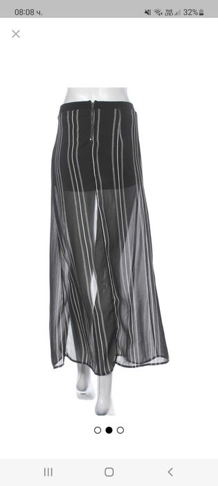 S/M Дамски къси панталони с дълга пола