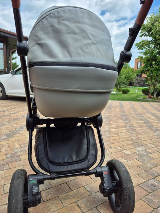 Cărucior 2 în 1 Krausman Topaz Lux Grey – 350 lei
