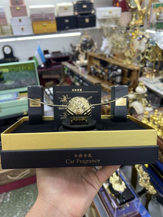 Украшение для автомобиля на солнечной батарее, ароматерапия