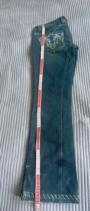 Уникални  дънки Antik Denim. Made in USA .  Ед Харди стил.
