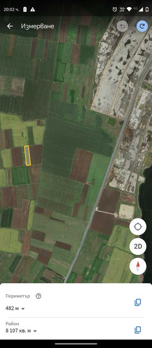 Продава се Парцел в Поморие - 8148 кв.м за 6 €/кв.м - Снимка #3