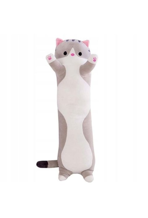 Jucarie pisica plus lunga, tip perna, lavabila, umplutura hipoalergeni