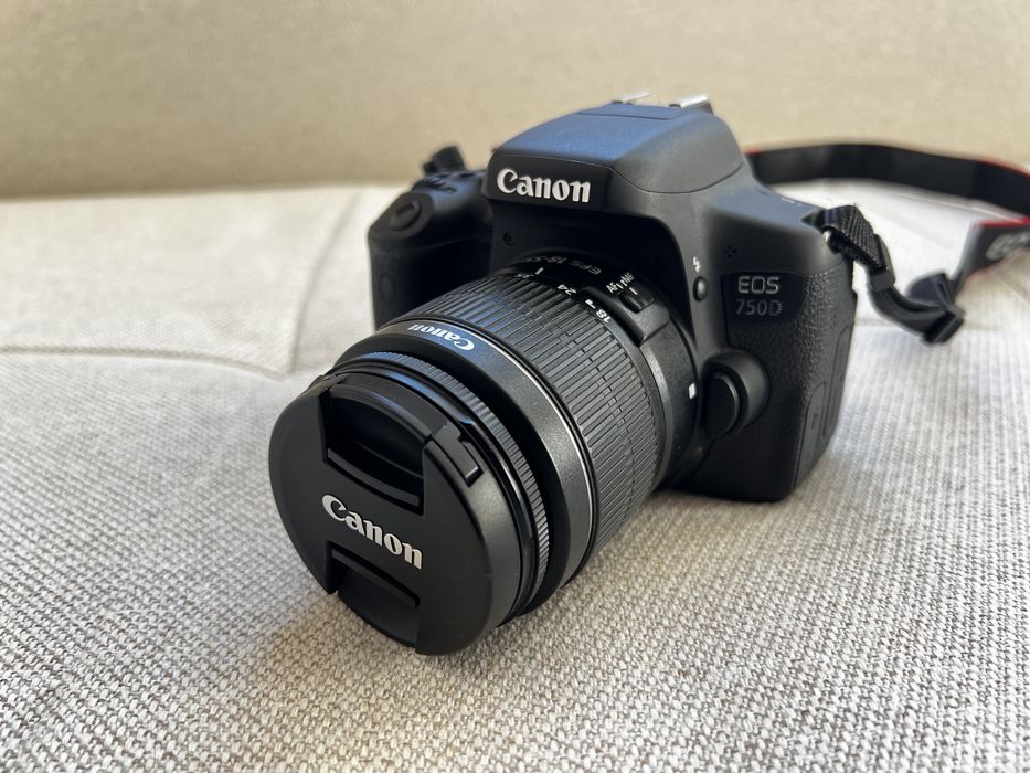 Canon EOS 750D + Обектив Canon EF-S 18–55mm