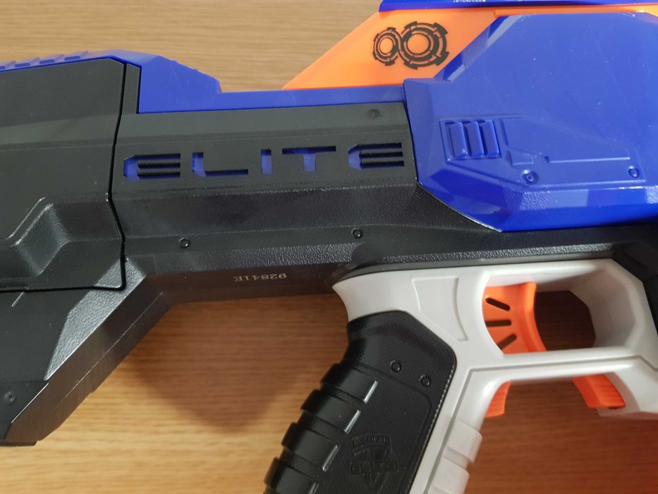 Pusca automata mitraliera jucarie Nerf n-strike elite infinus blaster