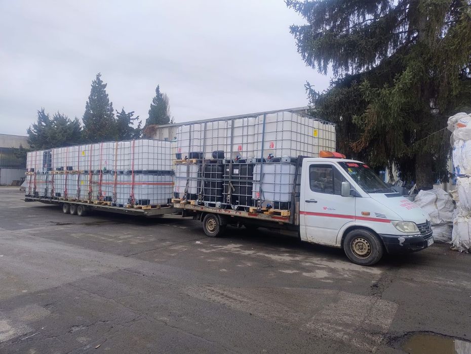 Butoi 1000 l ibc curate perfect pentru apa irigatii