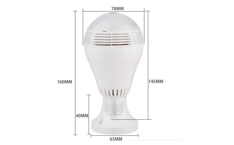 Camera Supraveghere, The Light ICS-ip BEC1 300, Wireless, 360 Grade