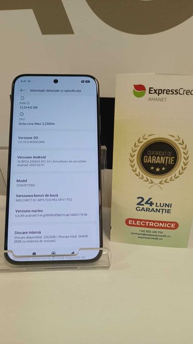 Xiaomi 15T 5G 256Gb / 12Gb Ram [AG24 Harlau B.45788] Garantie 2 ani!