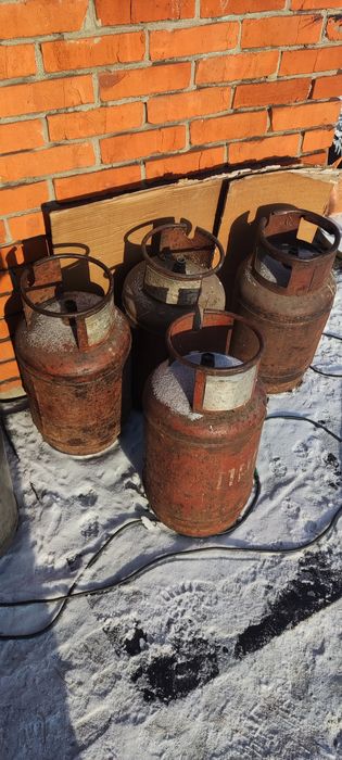 Газовый баллон 4 шт