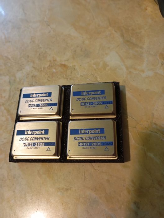 Set 4 Convertoare DC/DC Interpoint HR121-2805 – NOI (Military Grade)