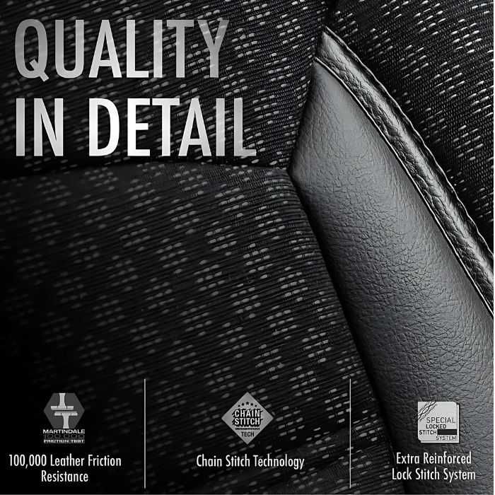 Тапицерия за седалки Otom Sport Plus  (черно/сиво)