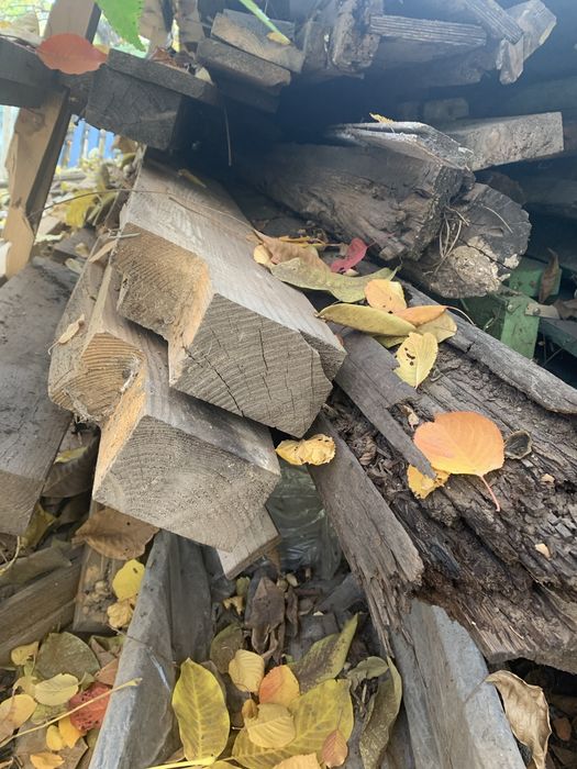 Пиломатериал б/у на дрова