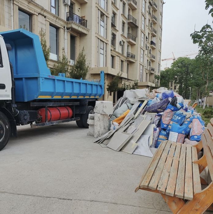 Мусор вывоз Isuzu Labo luboy moshina bor