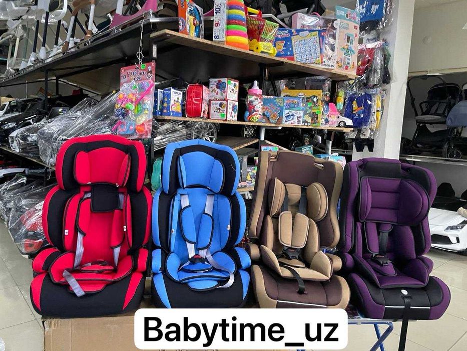 Новое детское каркасное автокресло. Avtomobil o'rindig'i.