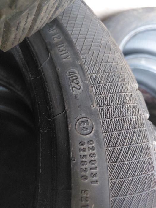 255/45/20" Continental 4бр.гуми дот2022