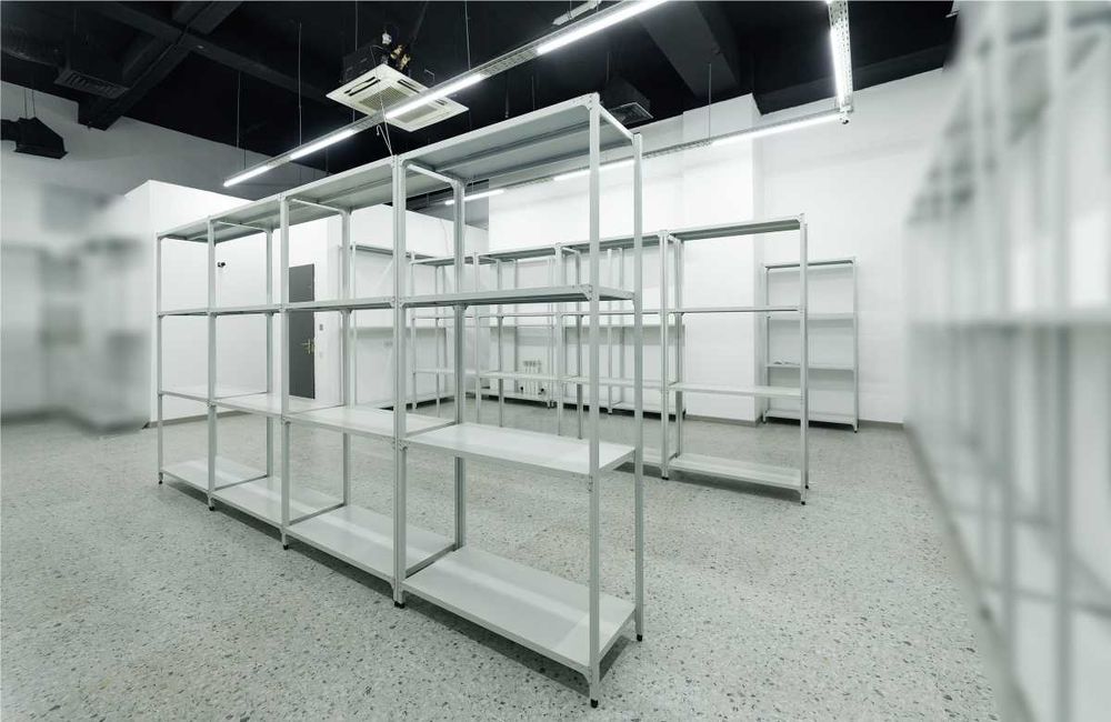 Polkaly stellaj, arxiv tokchasi Акция, метал архивный стеллаж