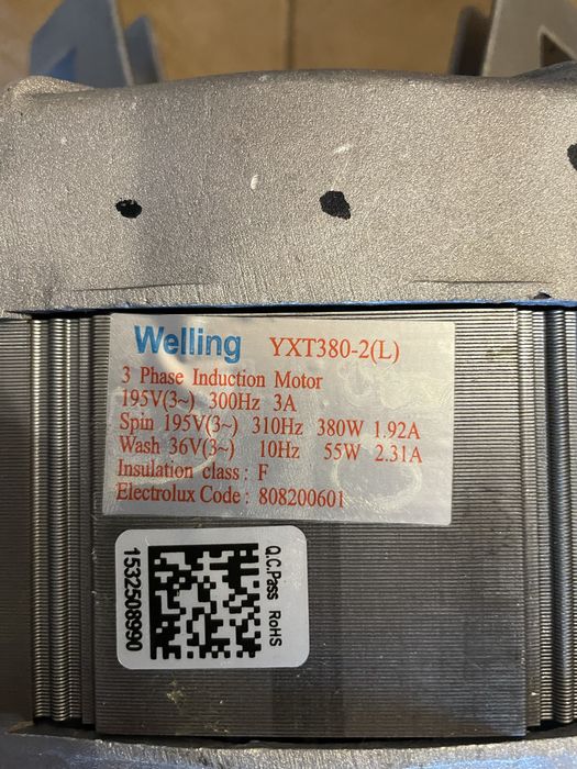 Мотор за пералня машина AEG Protex