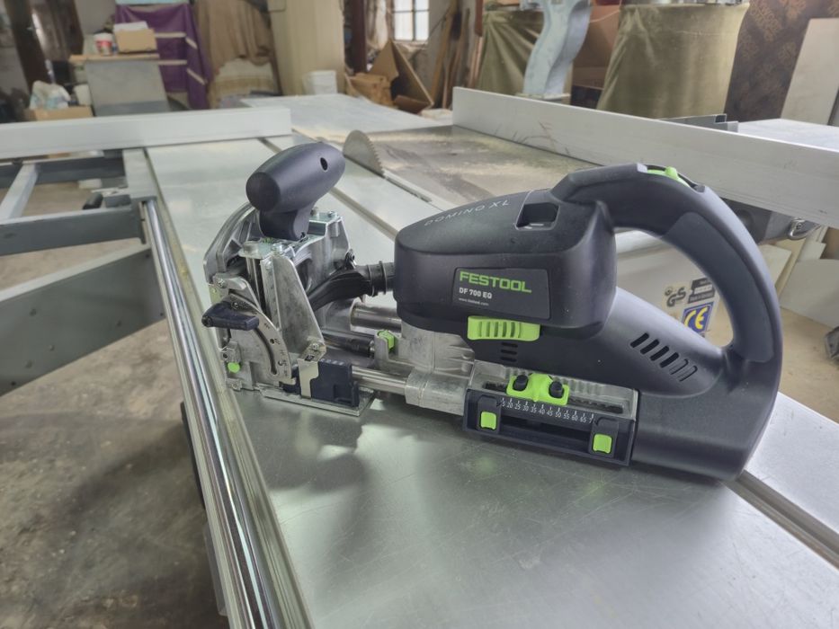 Festool DOMINO XL, стяги Bessey/Gross Stabil