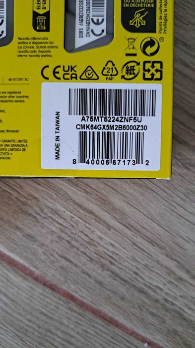 Memorie Corsair Vengeance 64GB DDR5 6000MHz CL30 Dual ,SIGILATE