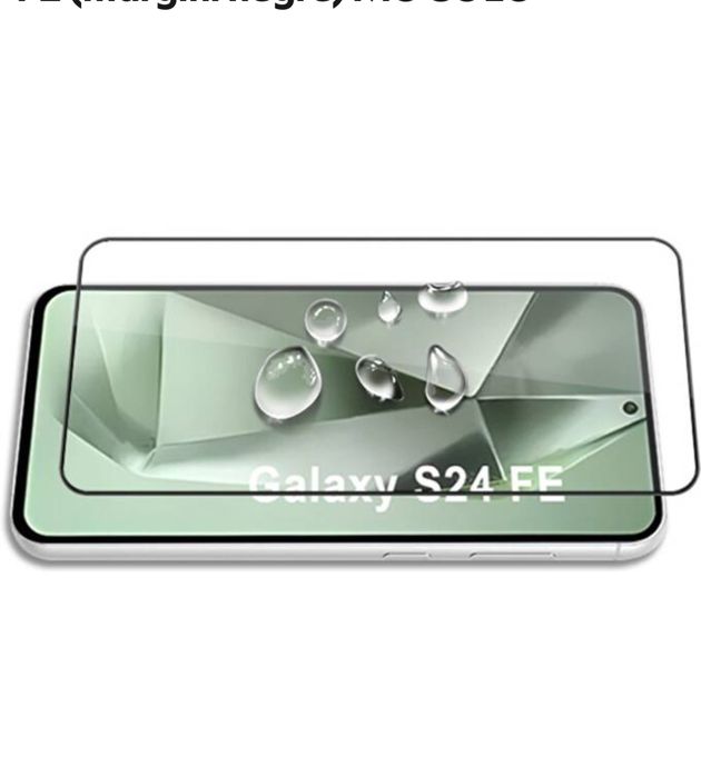 Folie sticla FULL Glue pt Samsung Galaxy S24 FE 5G / S25 FE 5G