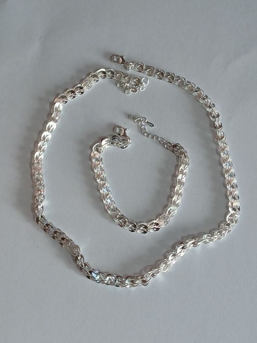 Set colier și brățară din Argint S925