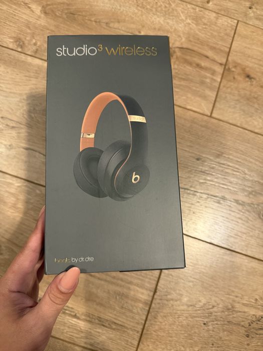 Casti over ear Beats Studio3, wireless, Shadow Gray