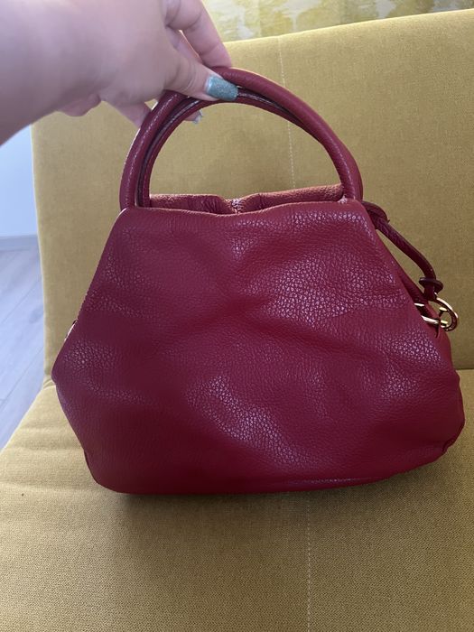 Geantă nouă Versace 19V69 Dollaro Rosso– originală, cu etichetă