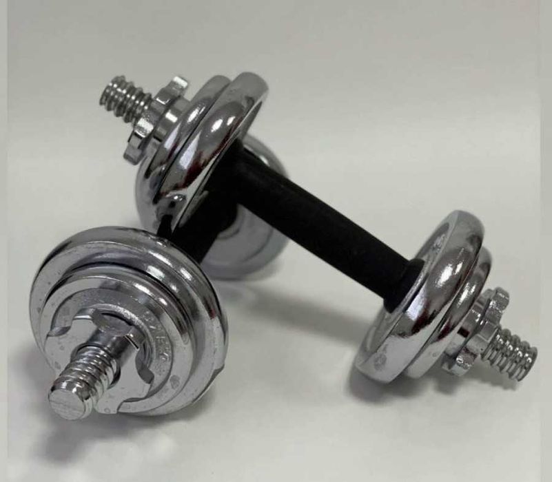 Компактные разборные гантели в продаже