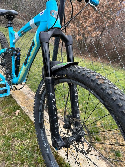 Планински велосипед с двойно окачване RAM Fusion,Manitou,Rock Shox