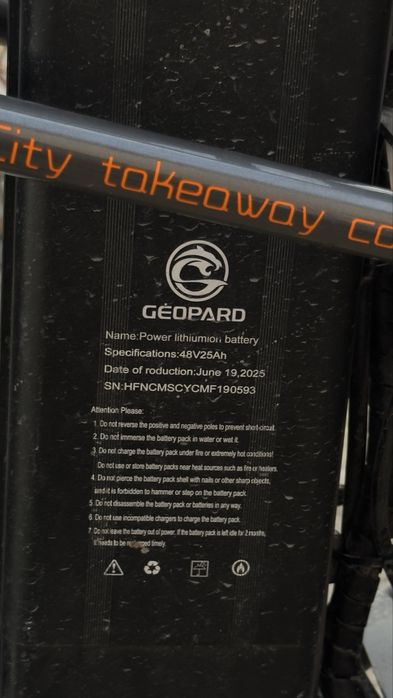 Электровелосипед Geopard