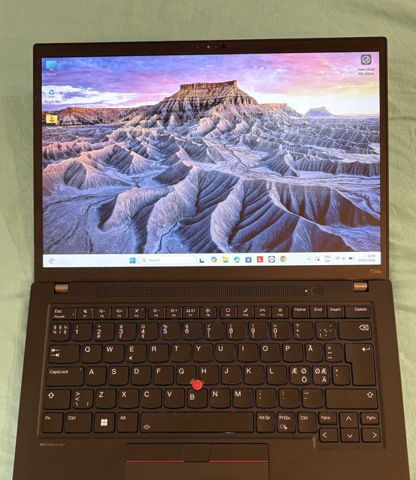 Lenovo ThinkPad T14s 4th Gen. 14"FHD+ IPS, i5 1345U, Ram 16 Gb, 256 Gb SSD NVMe, 4G модул! Гаранция до XI. 2026г.