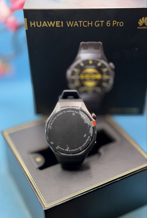 НОВ!!! Смарт часовник Huawei Watch GT 6 Pro, 46MM, Black Titanium