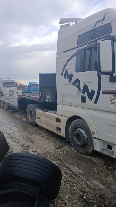 Trailer cap tractor man 480 eev