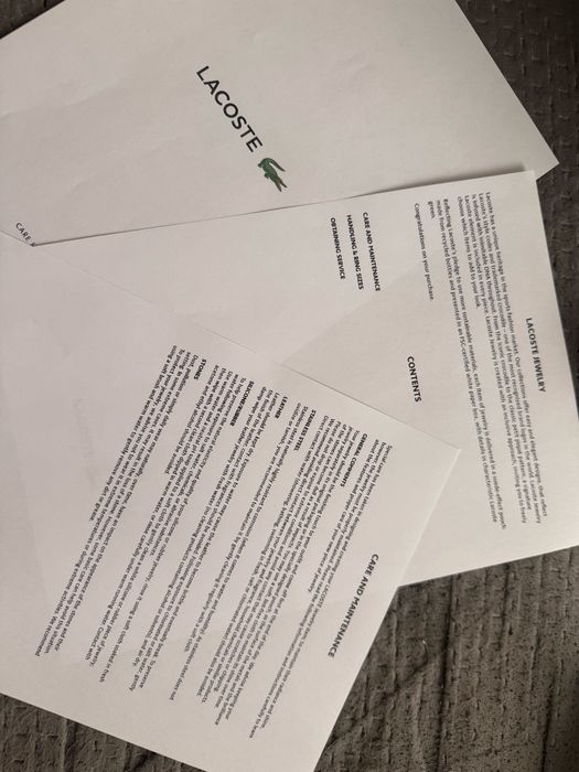 Оригинална дамска гривна Lacoste