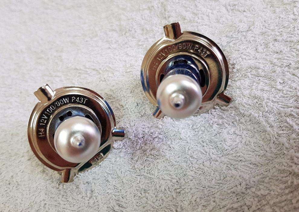 Becuri H4, H7 blue efect (xenon) 5000 K, halogen, auto, tuning