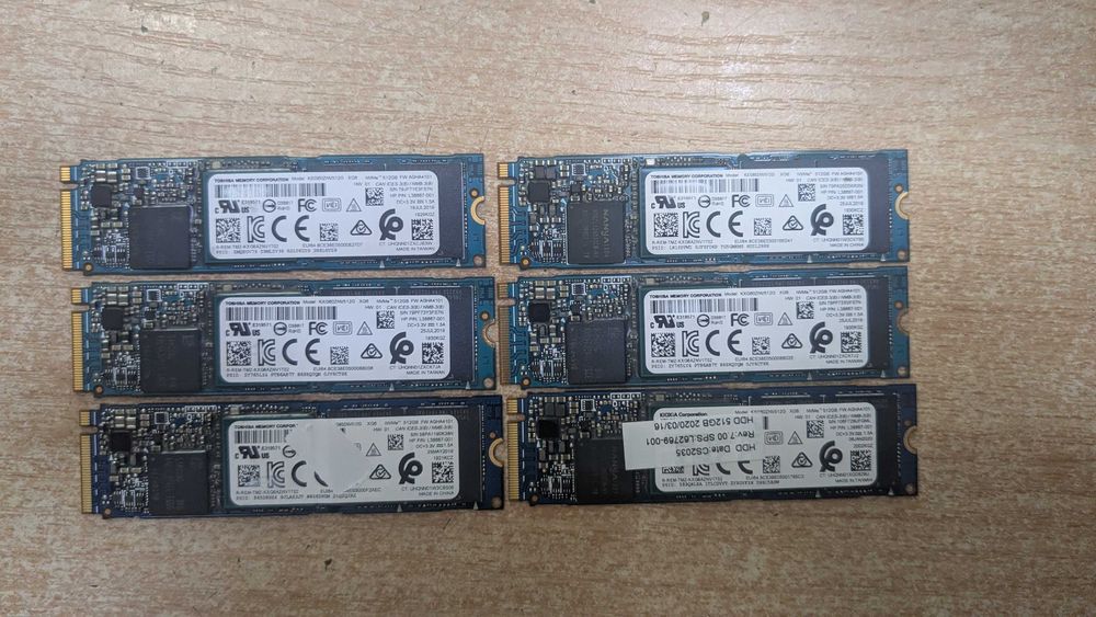 SSD 512GB M.2 NVMe Samsung WD SK hynix Kioxia Micron Kingston PCIe + Гаранция и фактура по ДДС