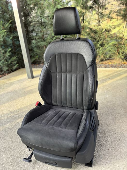 Interior Skoda Superb3 piele cu Alcantara fara incalzire