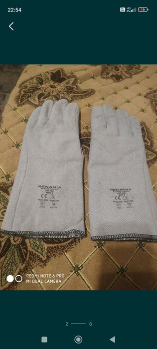 Mănuși rezistente la temperaturi ridicate până la 250grade