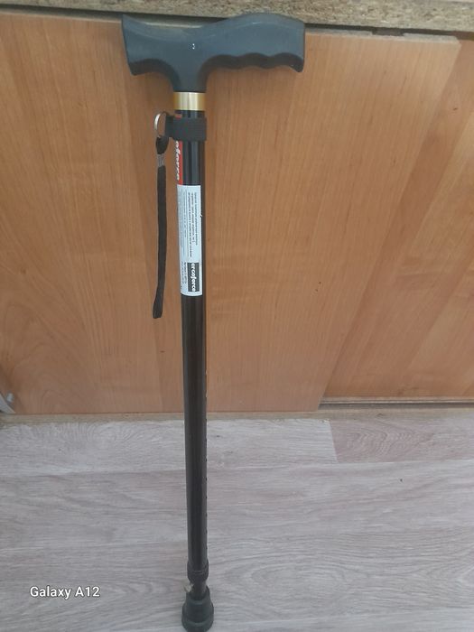 Трость выдвижная с шипом