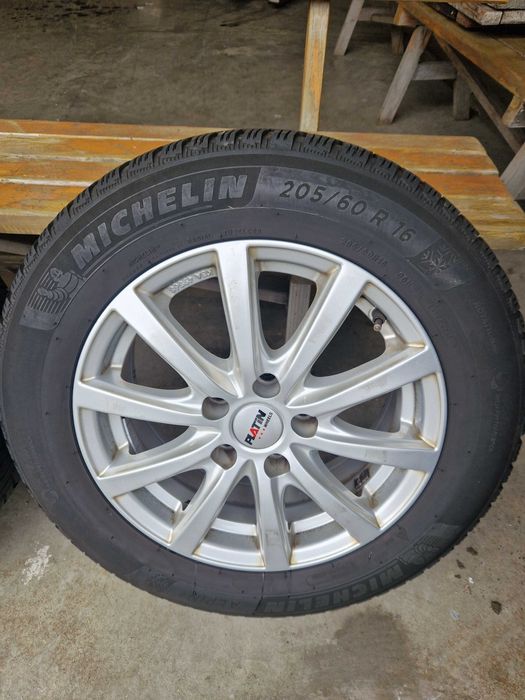 Jante aluminiu 16+ Michelin Alpin 6 205/60R16–DOT 2023 – 6.5 mm profil