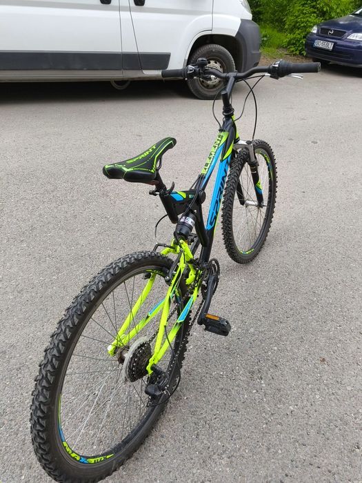 Bicicleta sprint full suspension cu roti pe 26