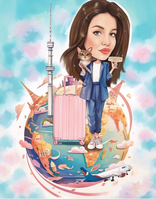 Перфектният подарък за всеки повод- Карикатура за жена