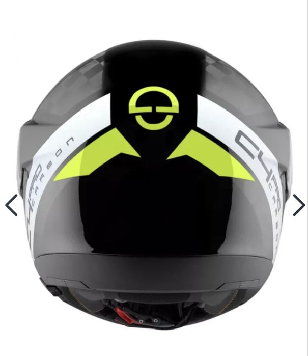 Casca moto SCHUBERTH C4 PRO CARBON black/neon yellow, L