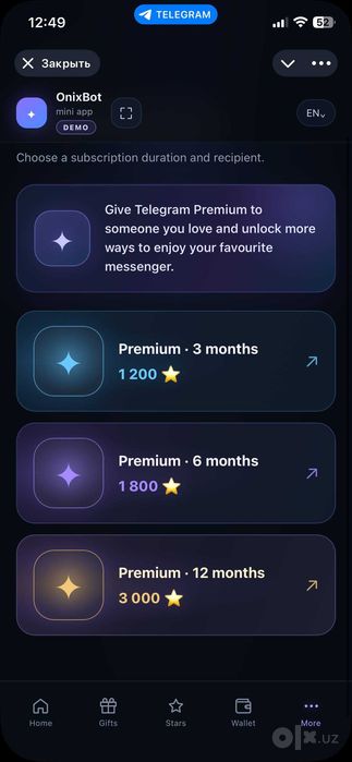 Разработка Telegram-ботов и Mini Apps | Telegram bot yaratish