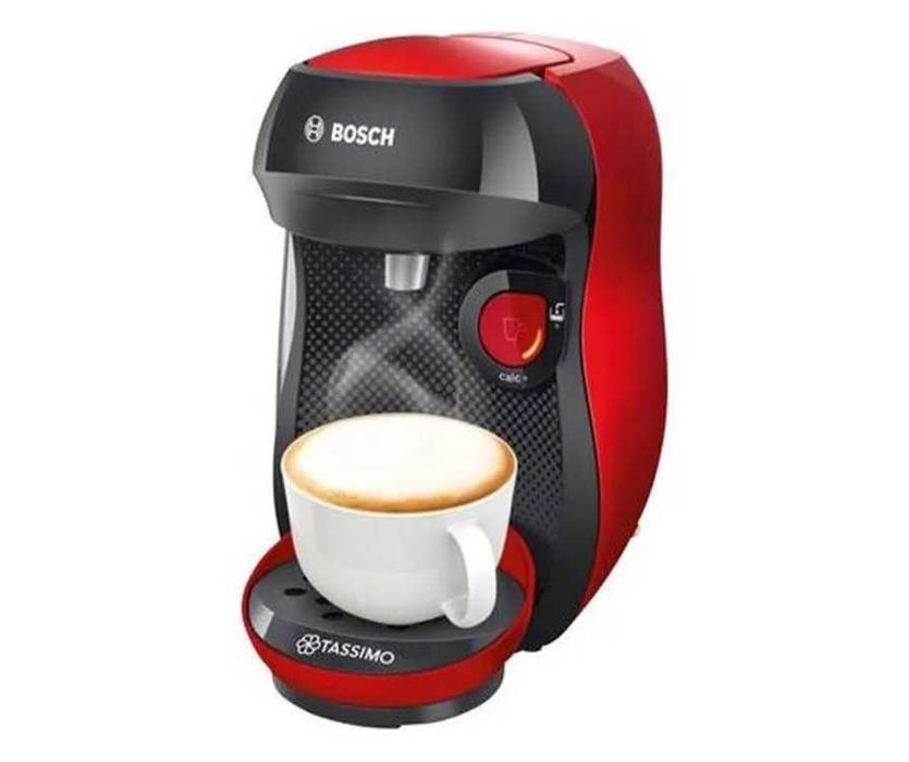 Кафемашина - Еспресо машина BOSCH Tassimo Happy TAS1003, 0.7л, 1400W, капсули - нова