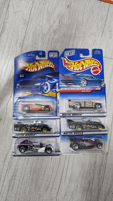 HotWheels, Temir moshinchalar.