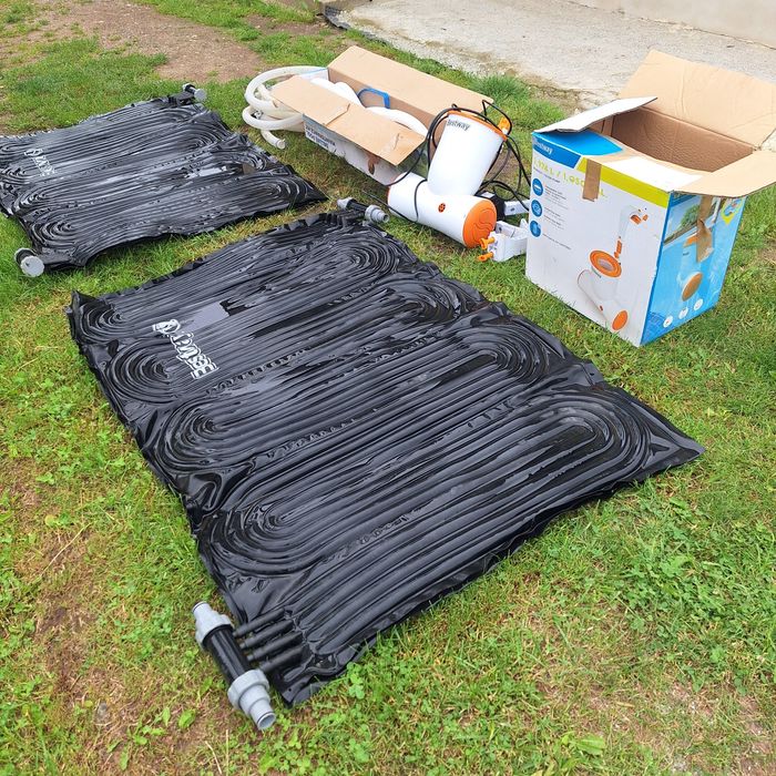 Set incalzire piscina si filtru skimmer