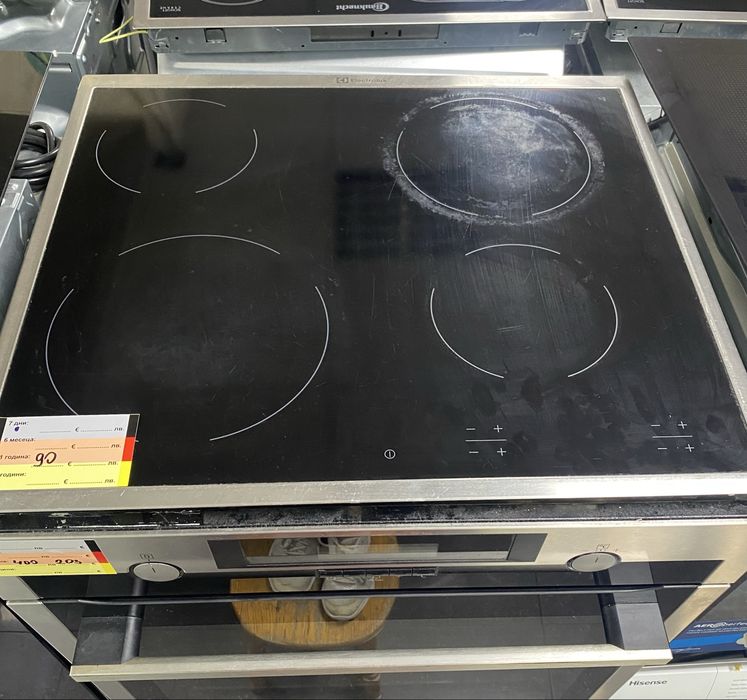 Стъклокерамичен котлон Electrolux HOC620X