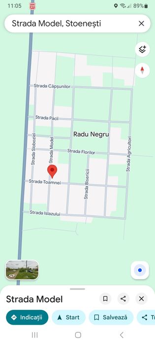 Teren 500mp  Radu Negru Călărași (Gambeta)